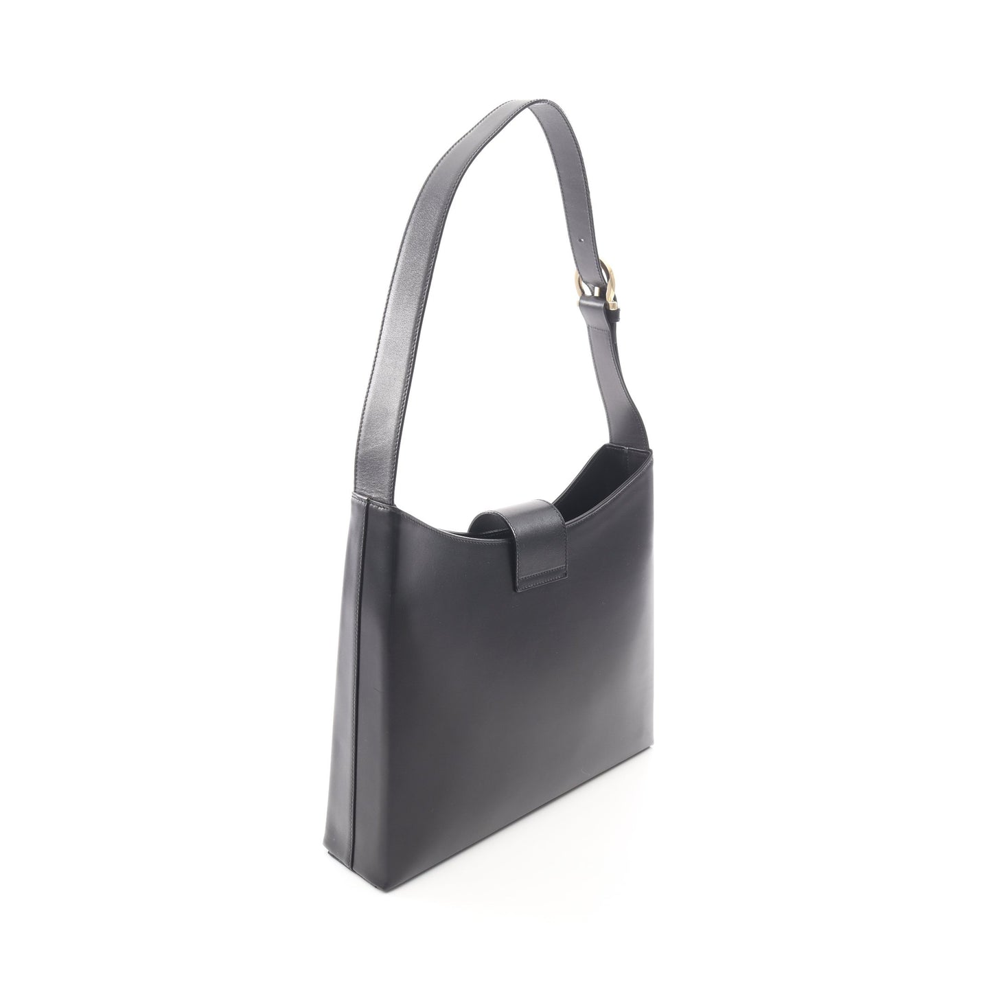 ガンチーニ ワンショルダーバッグ レザー ブラック サルヴァトーレフェラガモ バッグ Salvatore Ferragamo