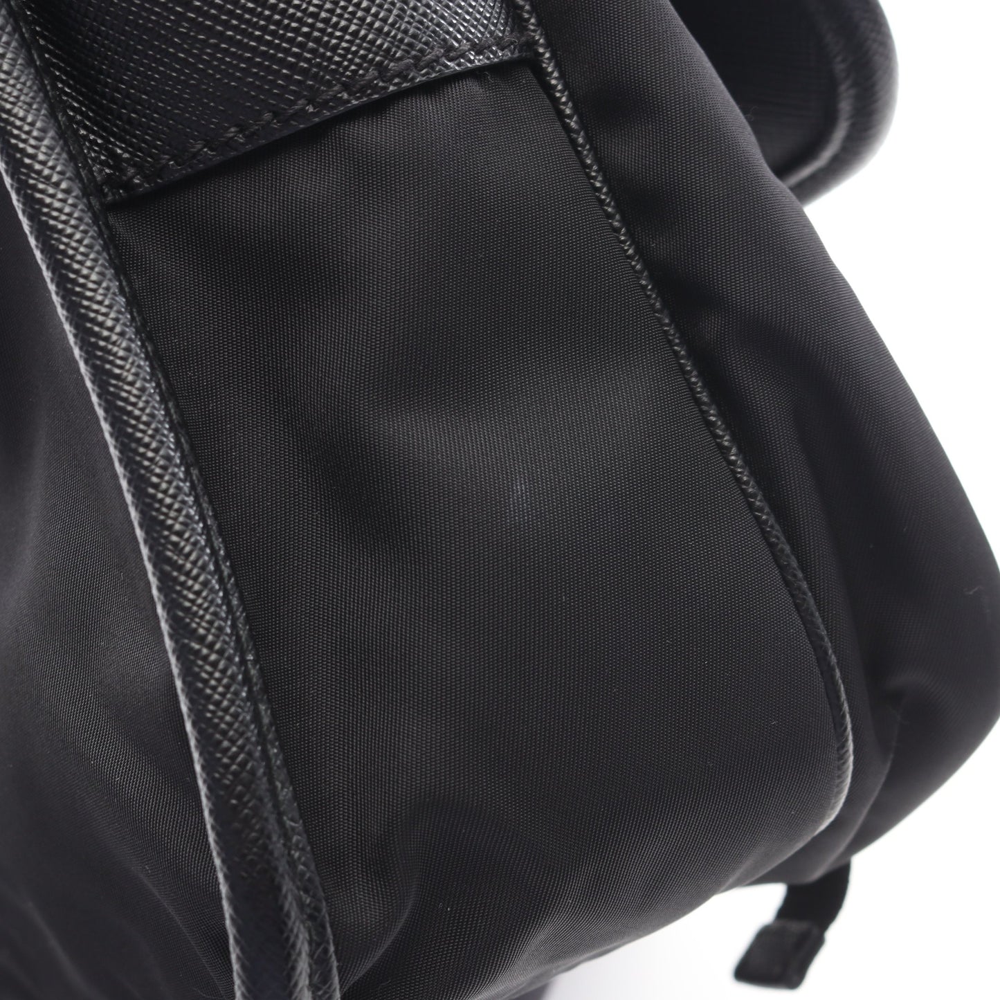ショルダーバッグ ナイロン レザー ブラック プラダ バッグ PRADA