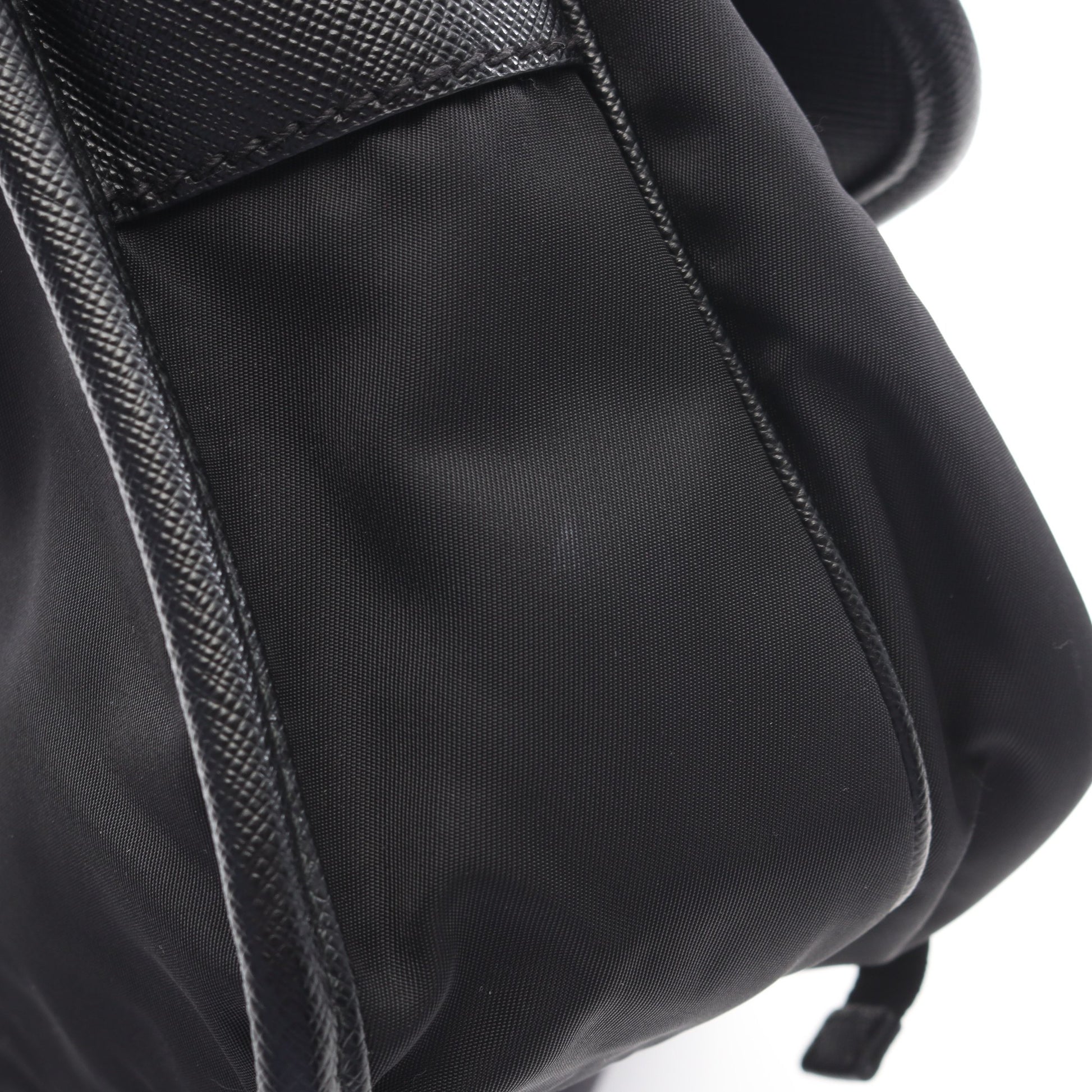 ショルダーバッグ ナイロン レザー ブラック プラダ バッグ PRADA