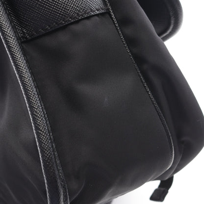 ショルダーバッグ ナイロン レザー ブラック プラダ バッグ PRADA