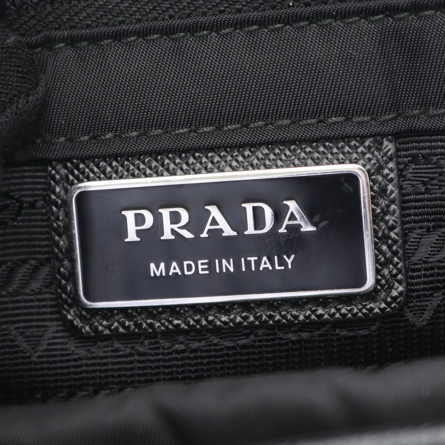 ショルダーバッグ ナイロン レザー ブラック プラダ バッグ PRADA