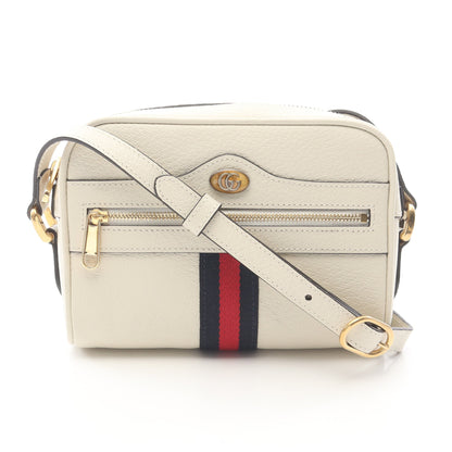 オフィディア ショルダーバッグ レザー アイボリー マルチカラー グッチ バッグ GUCCI