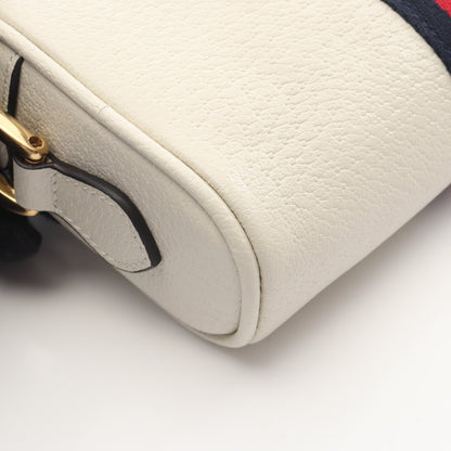 オフィディア ショルダーバッグ レザー アイボリー マルチカラー グッチ バッグ GUCCI