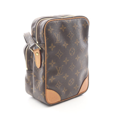 アマゾン モノグラム ショルダーバッグ PVC レザー ブラウン ルイヴィトン バッグ LOUIS VUITTON