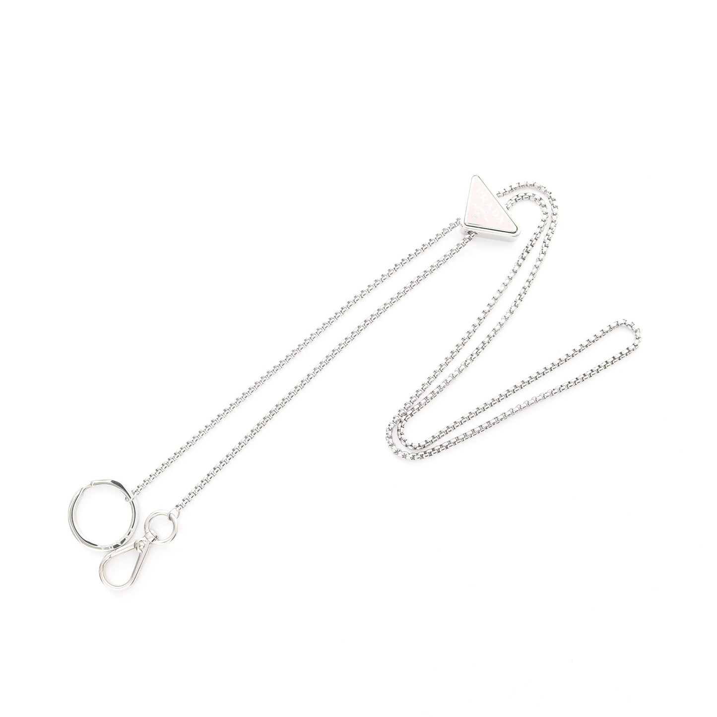 キーチェーン ネックレス シルバー プラダ アクセサリー PRADA