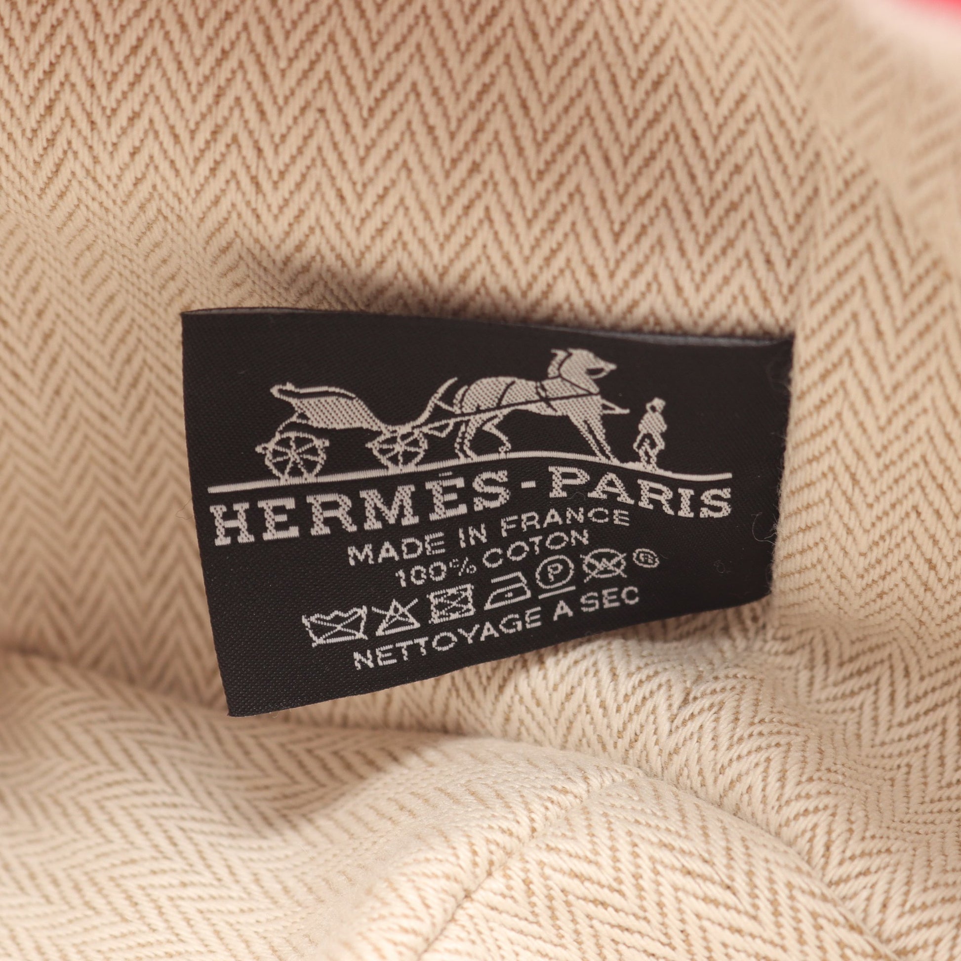 ブリッドアブラックPM ハイビスカス ハンドバッグ キャンバス ピンクパープル ボルドー オレンジ シルバー金具 エルメス バッグ HERMES