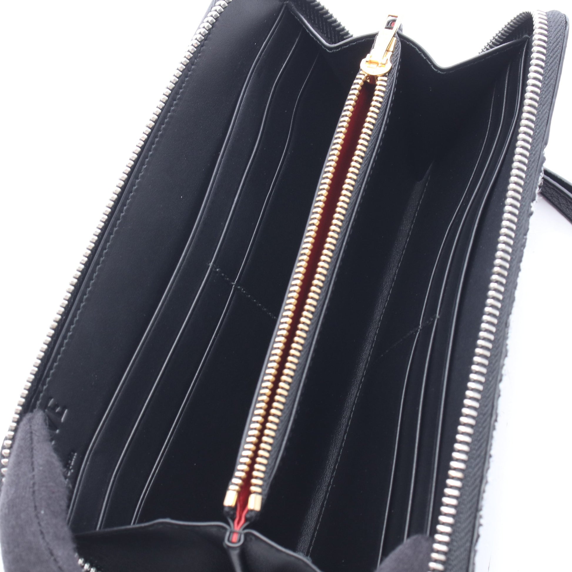 PUZZLE AROUND WALLET パズルジップアラウンド ラウンドファスナー長財布 ファブリック レザー マルチカラー ロエベ 財布・小物 LOEWE