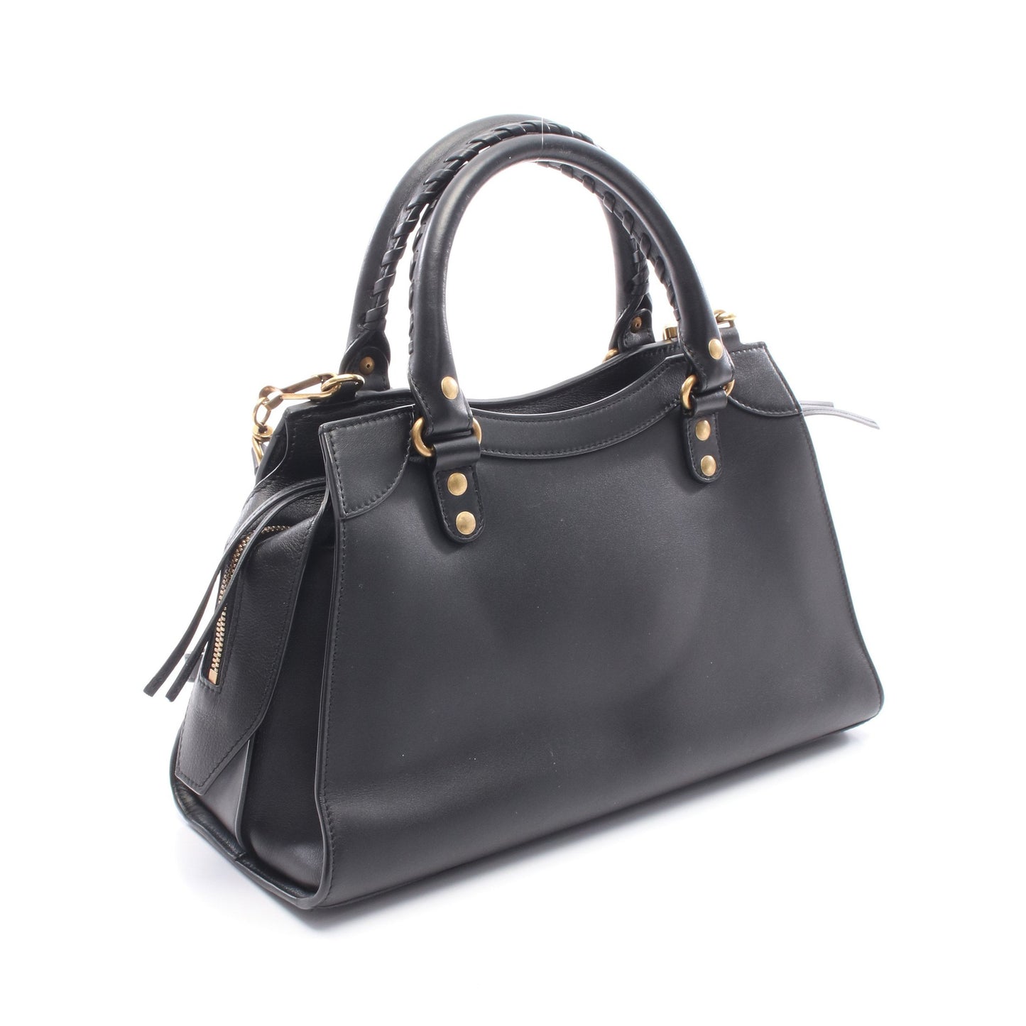 ネオクラシックシティ スモール ハンドバッグ レザー ブラック 2WAY バレンシアガ バッグ BALENCIAGA