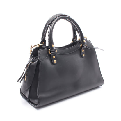 ネオクラシックシティ スモール ハンドバッグ レザー ブラック 2WAY バレンシアガ バッグ BALENCIAGA