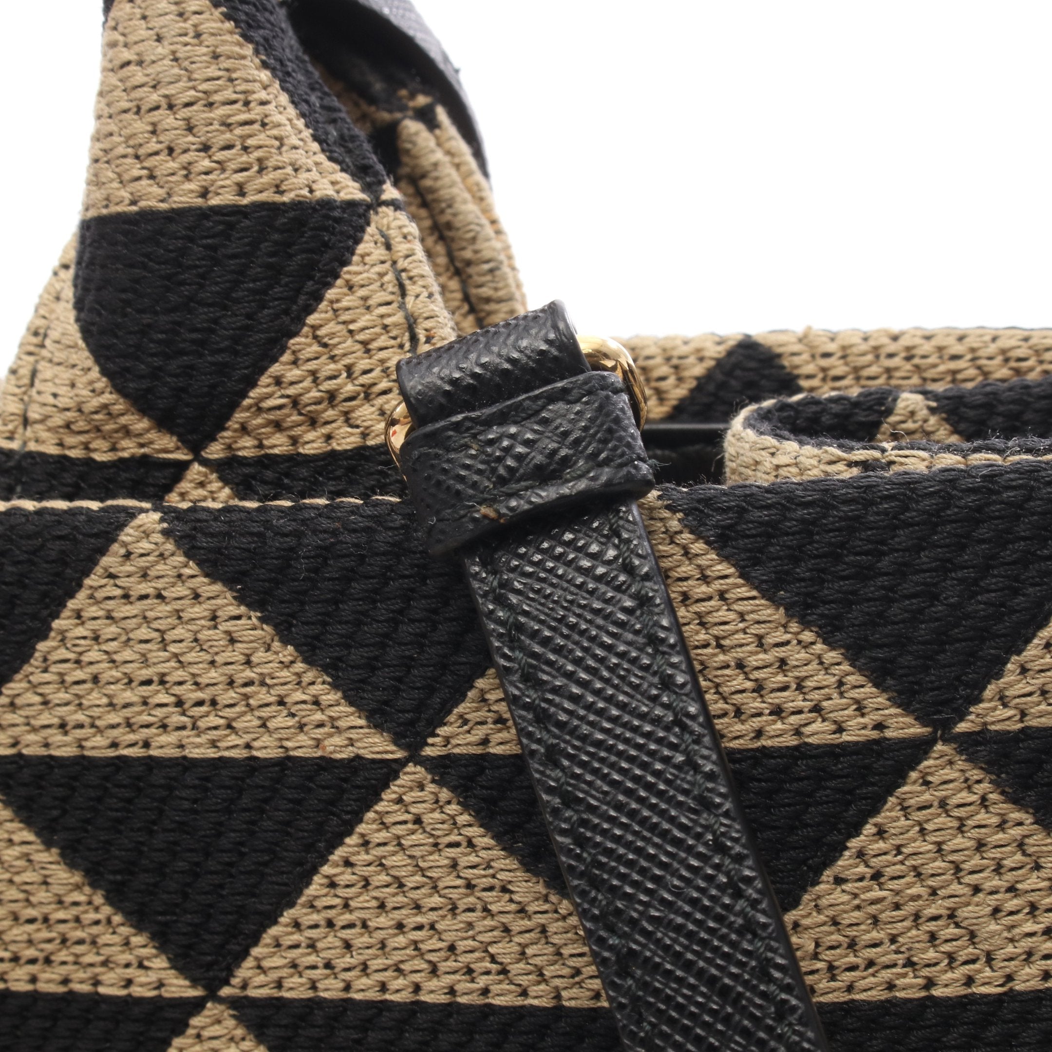 PRADAトートバッグハンドバッグショルダーバッグ2WAYキャンバスベージュ STORES.jp（ストアーズドットジェーピー）の「PRADA プラダ 2way
