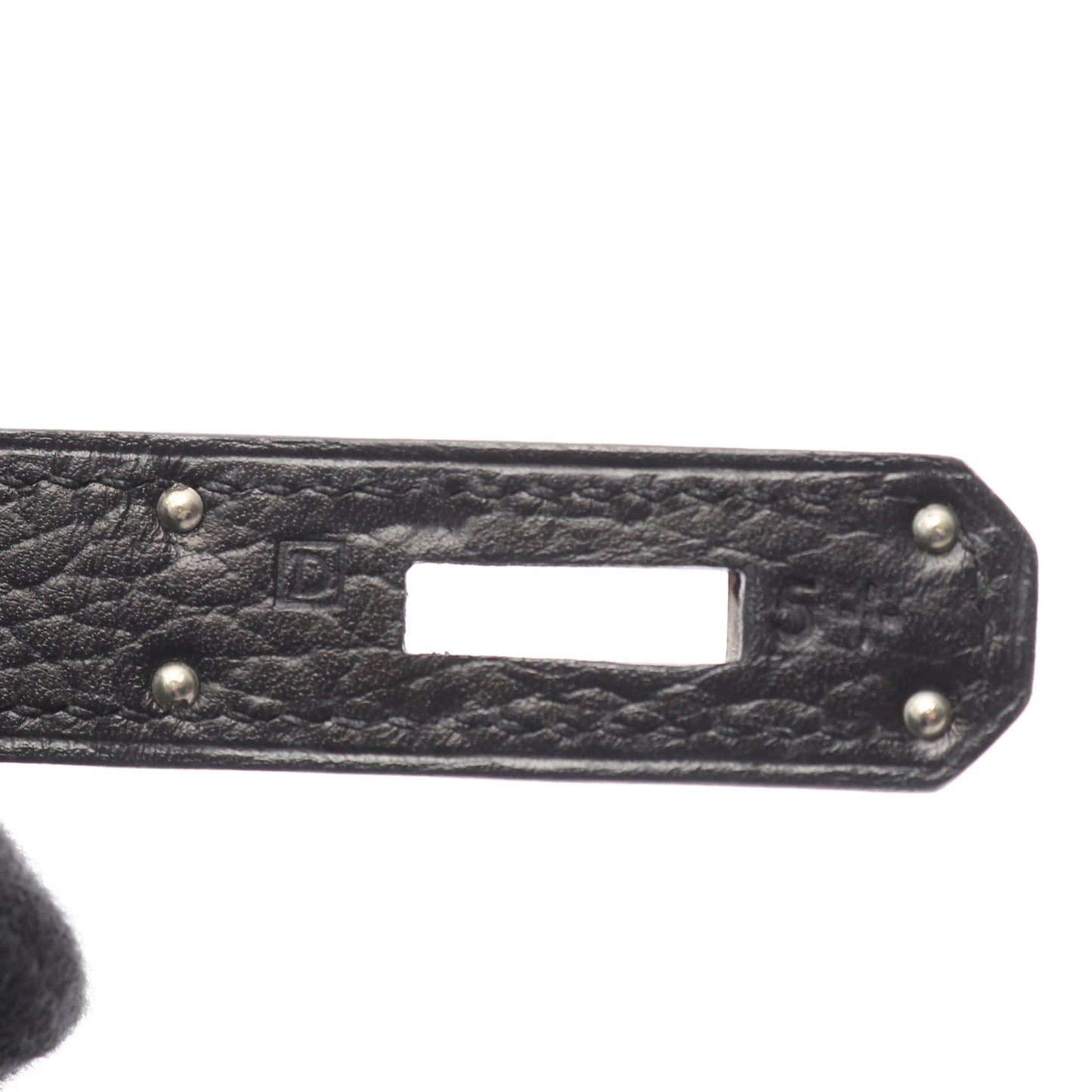 ケリー32 ハンドバッグ アルデンヌ ブラック シルバー金具 2WAY 外縫い □D刻印 エルメス バッグ HERMES