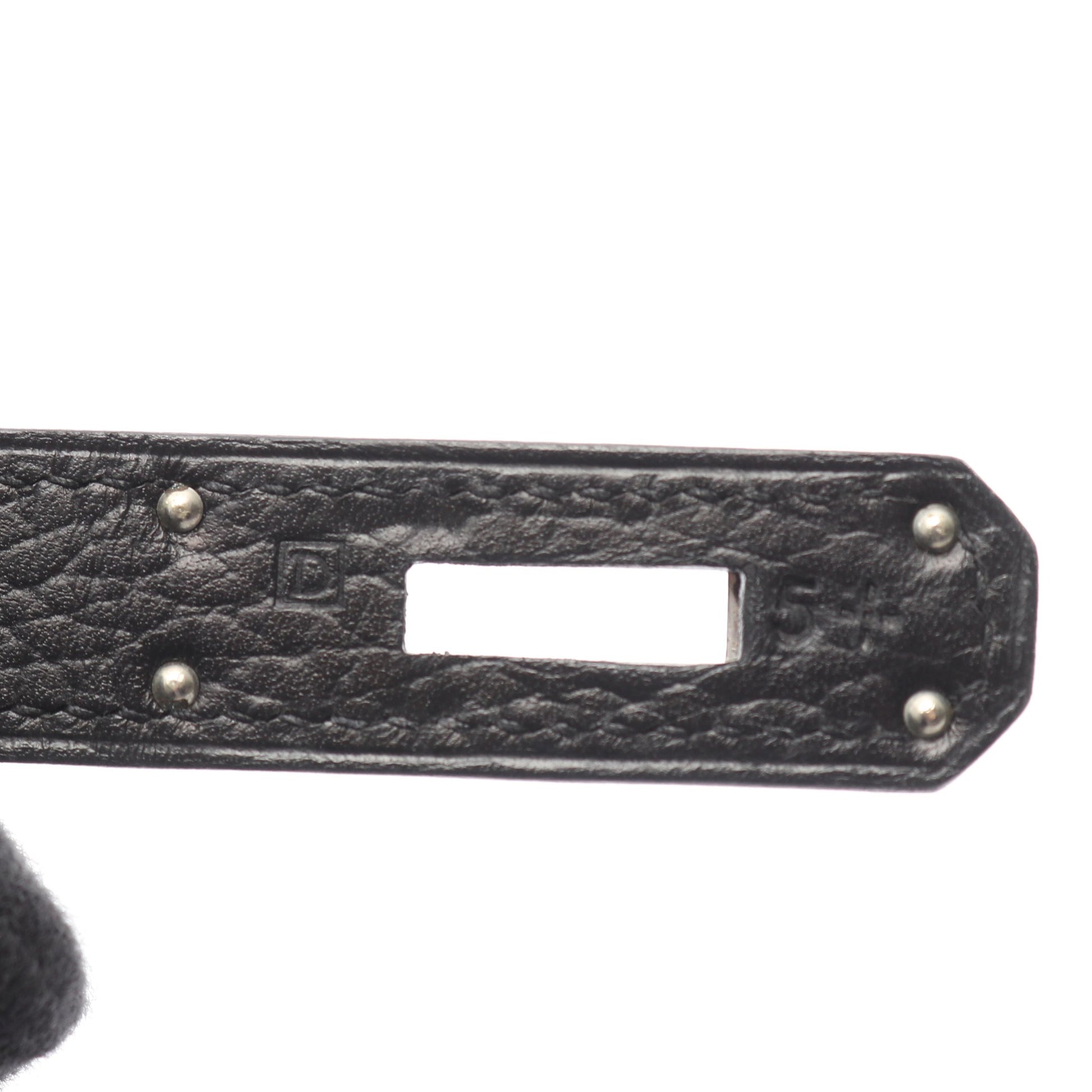 ケリー32 ハンドバッグ アルデンヌ ブラック シルバー金具 2WAY 外縫い □D刻印 エルメス バッグ HERMES