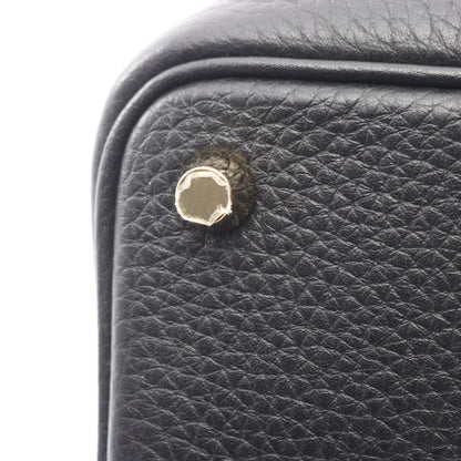 ピコタンロックPM ハンドバッグ トリヨンクレマンス ブラック ゴールド金具 W刻印 エルメス