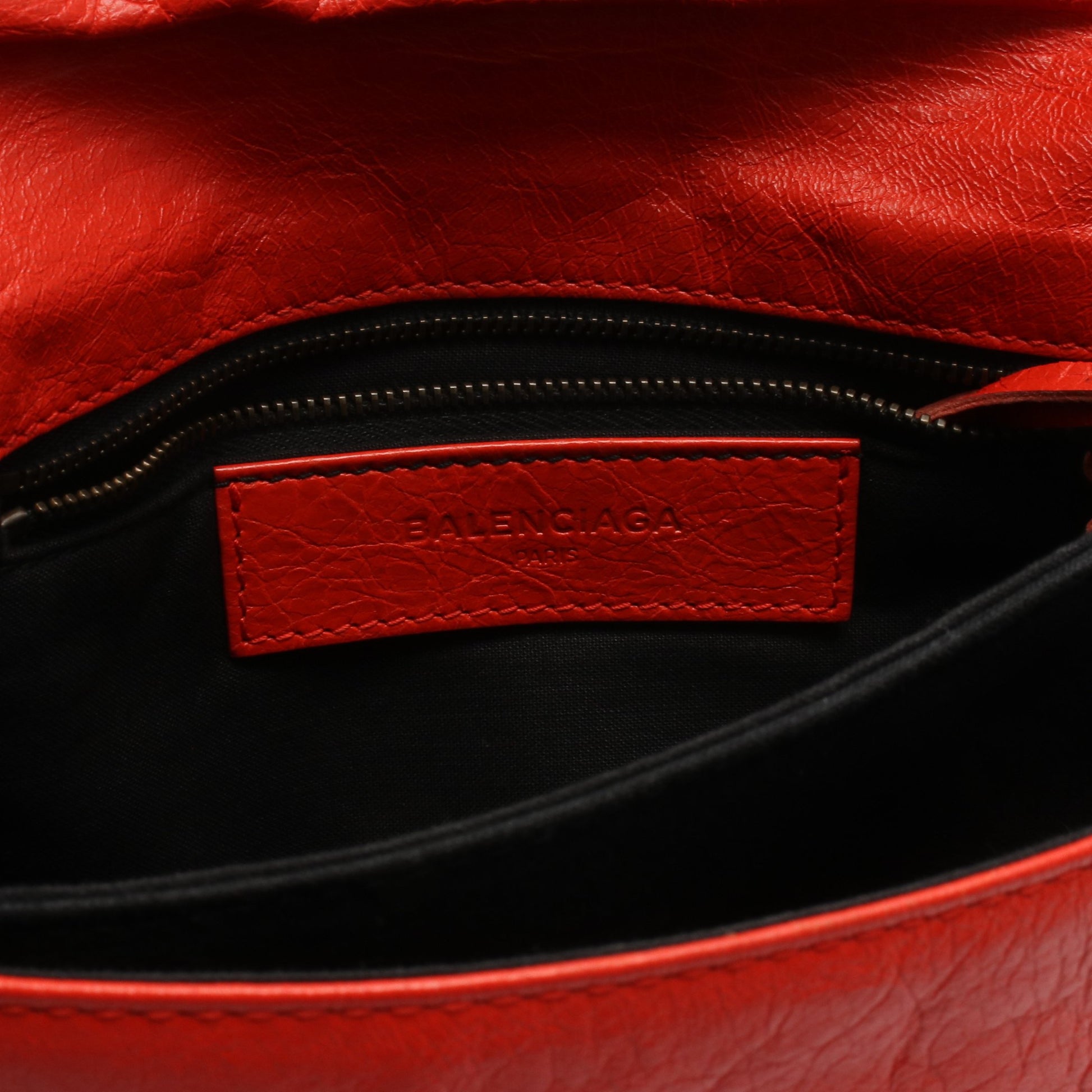 クラシック エンベロープ ショルダーバッグ レザー レッド バレンシアガ バッグ BALENCIAGA
