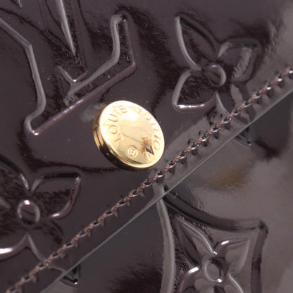 ラドロー モノグラムヴェルニ アマラント コインケース 二つ折り財布 エナメルレザー ボルドー ルイヴィトン