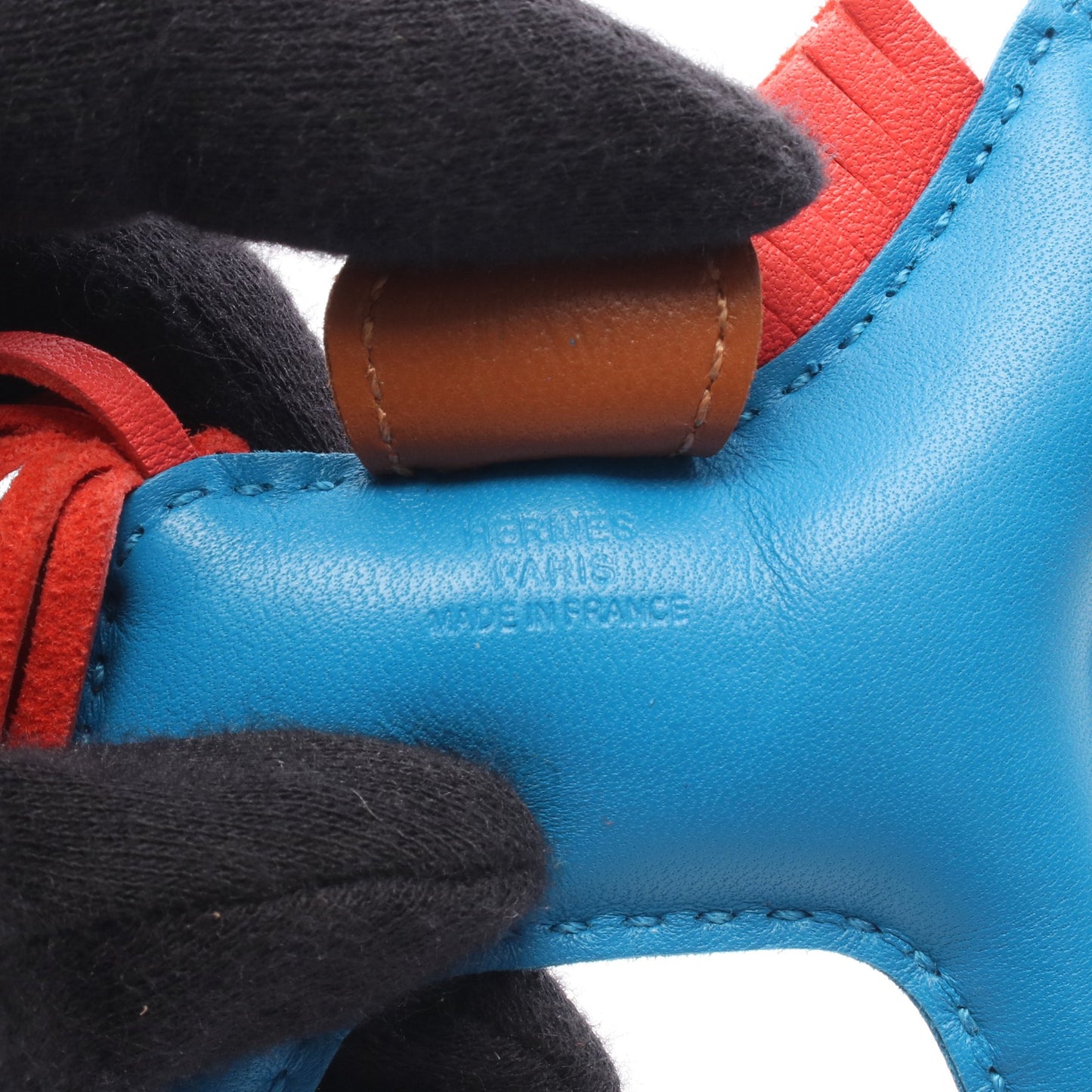 ロデオPM ブルーザンジバル ローズテキサス ゴールド バッグチャーム アニョーミロ ブルー ピンクレッド ブラウン U刻印 エルメス