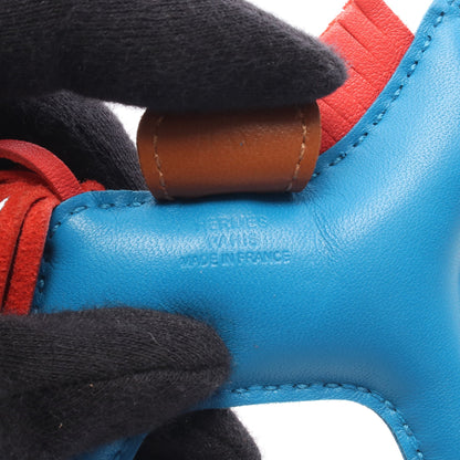 ロデオPM ブルーザンジバル ローズテキサス ゴールド バッグチャーム アニョーミロ ブルー ピンクレッド ブラウン U刻印 エルメス