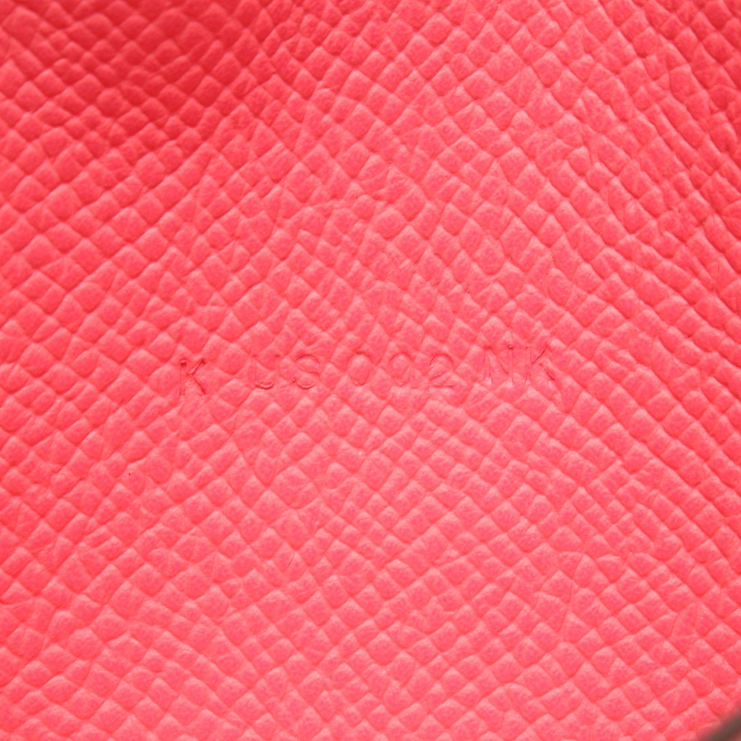 ベアンミニ ローズアザレ カードケース ヴォーエプソン ピンク シルバー金具 K刻印 エルメス