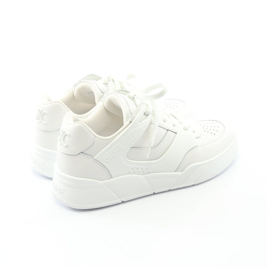 CT-09 レースアップ ローカットスニーカー レザー ホワイト セリーヌ