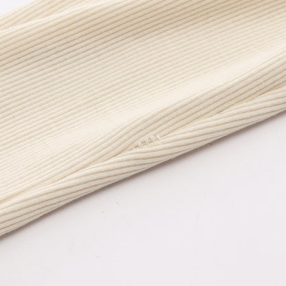 BUTTON UP WRAP T-SHIRT ハイネック 長袖 トップス レーヨン アイボリー ロウ クラシック トップス LOW CLASSIC