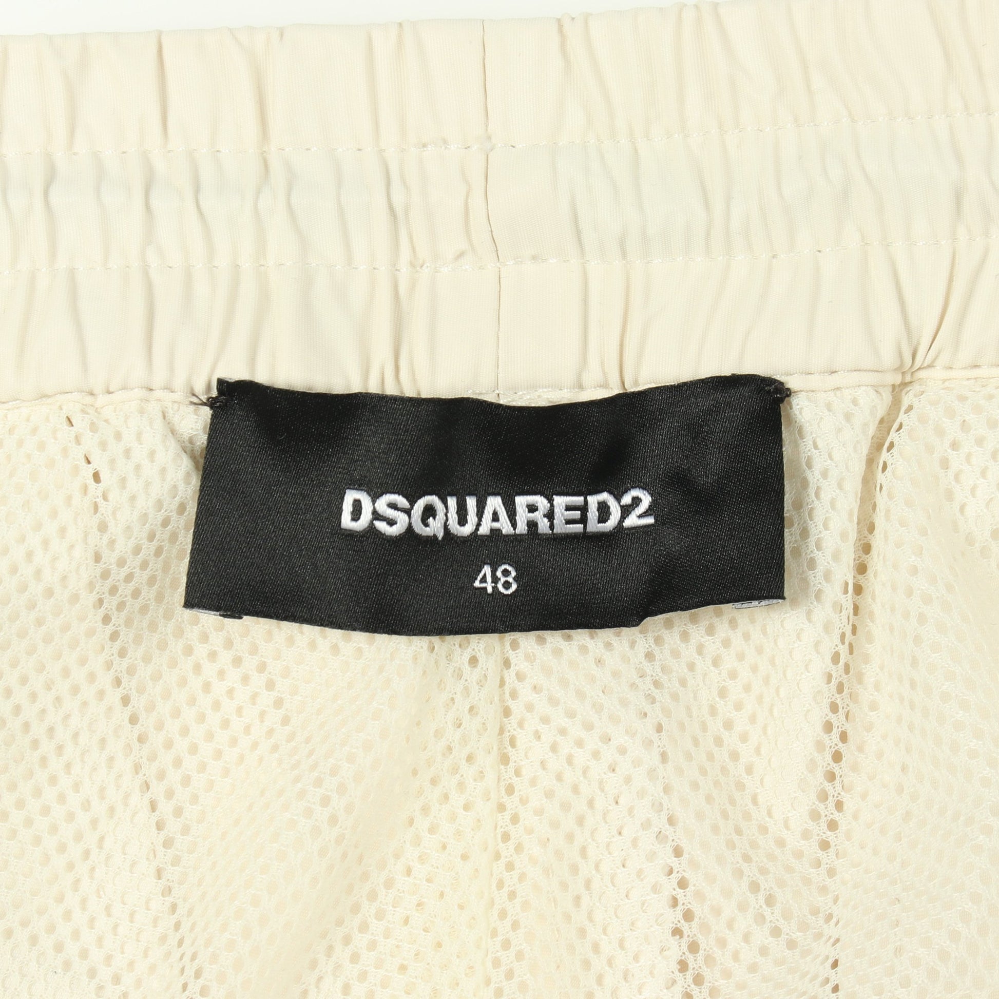 カラーブロック トラックパンツ イージーパンツ アイボリー ボルドー マルチカラー ディースクエアード ボトムス DSQUARED2