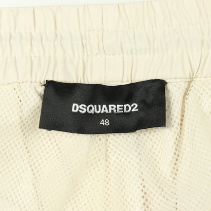 カラーブロック トラックパンツ イージーパンツ アイボリー ボルドー マルチカラー ディースクエアード ボトムス DSQUARED2