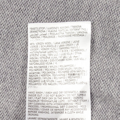 クルーネック ニット ウール グレー ブラック エムエムシックスメゾンマルジェラ トップス MM6 MAISON MARGIELA