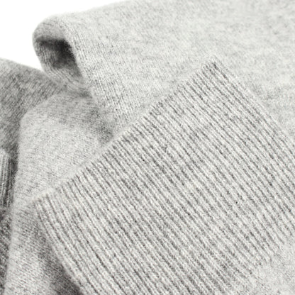 パートパッチ Vネック ニット ウール グレー プレイコムデギャルソン トップス PLAY COMME des GARCONS