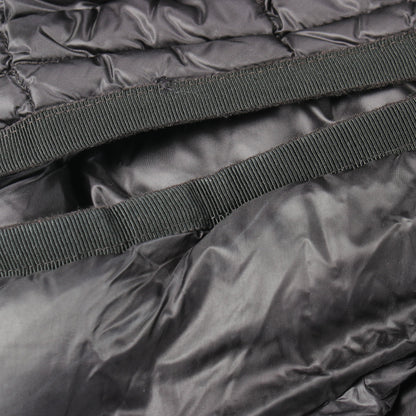 HERMINE ダウンコート ナイロン ブラック モンクレール アウター MONCLER