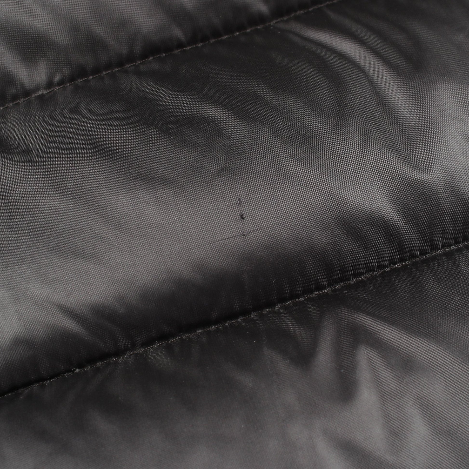 HERMINE ダウンコート ナイロン ブラック モンクレール アウター MONCLER