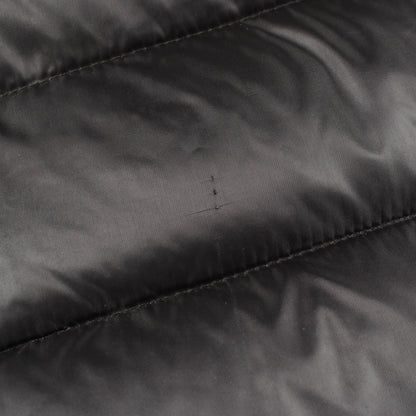 HERMINE ダウンコート ナイロン ブラック モンクレール アウター MONCLER