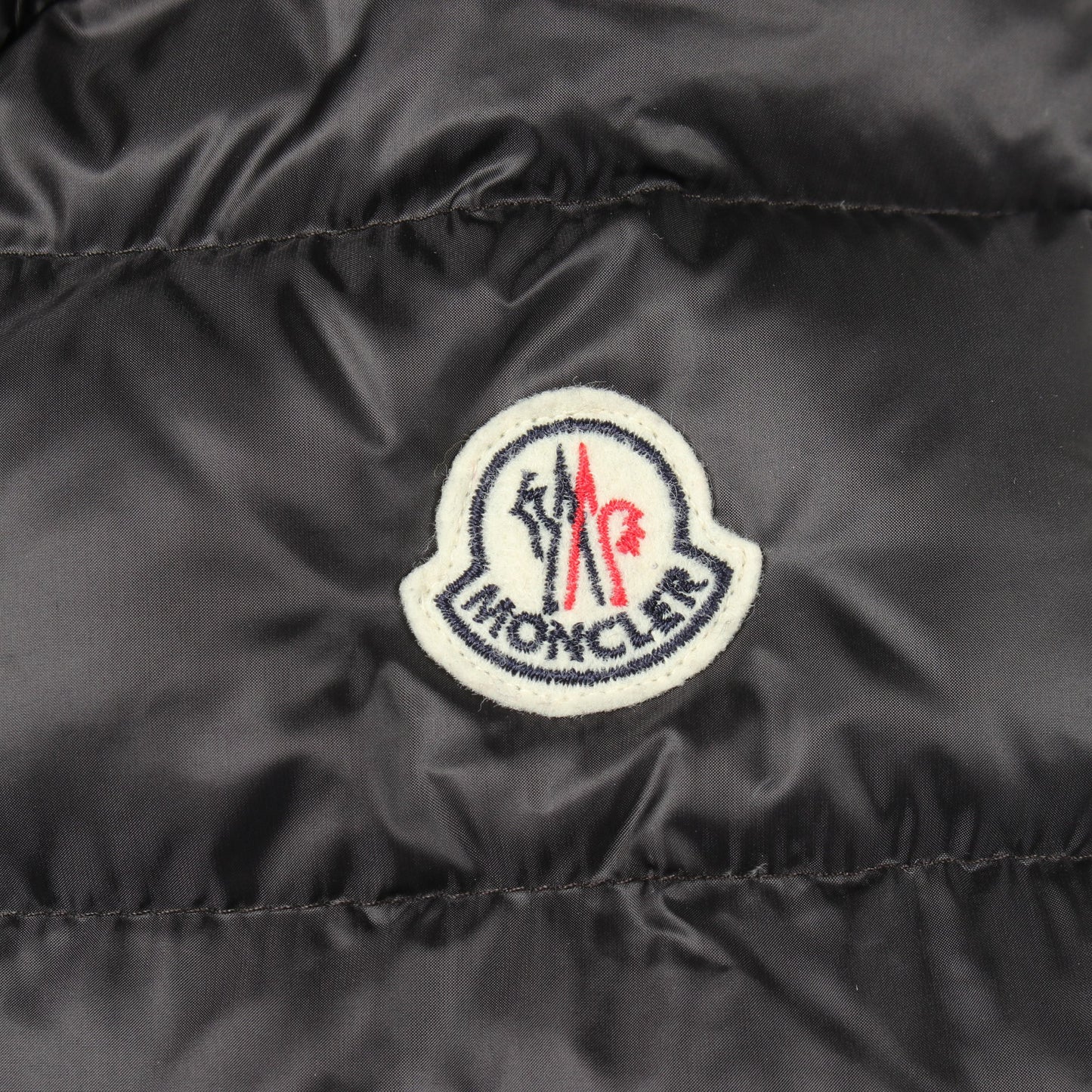 HERMINE ダウンコート ナイロン ブラック モンクレール アウター MONCLER
