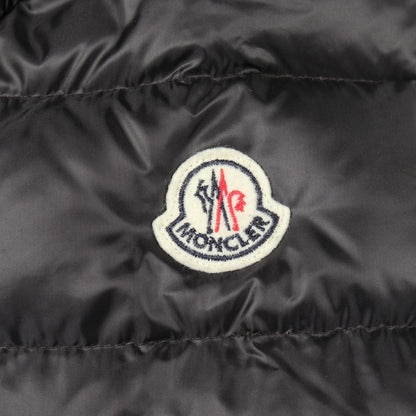 HERMINE ダウンコート ナイロン ブラック モンクレール アウター MONCLER