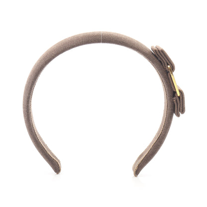 ヴァラリボン カチューシャ ファブリック グレーブラウン サルヴァトーレフェラガモ アクセサリー Salvatore Ferragamo