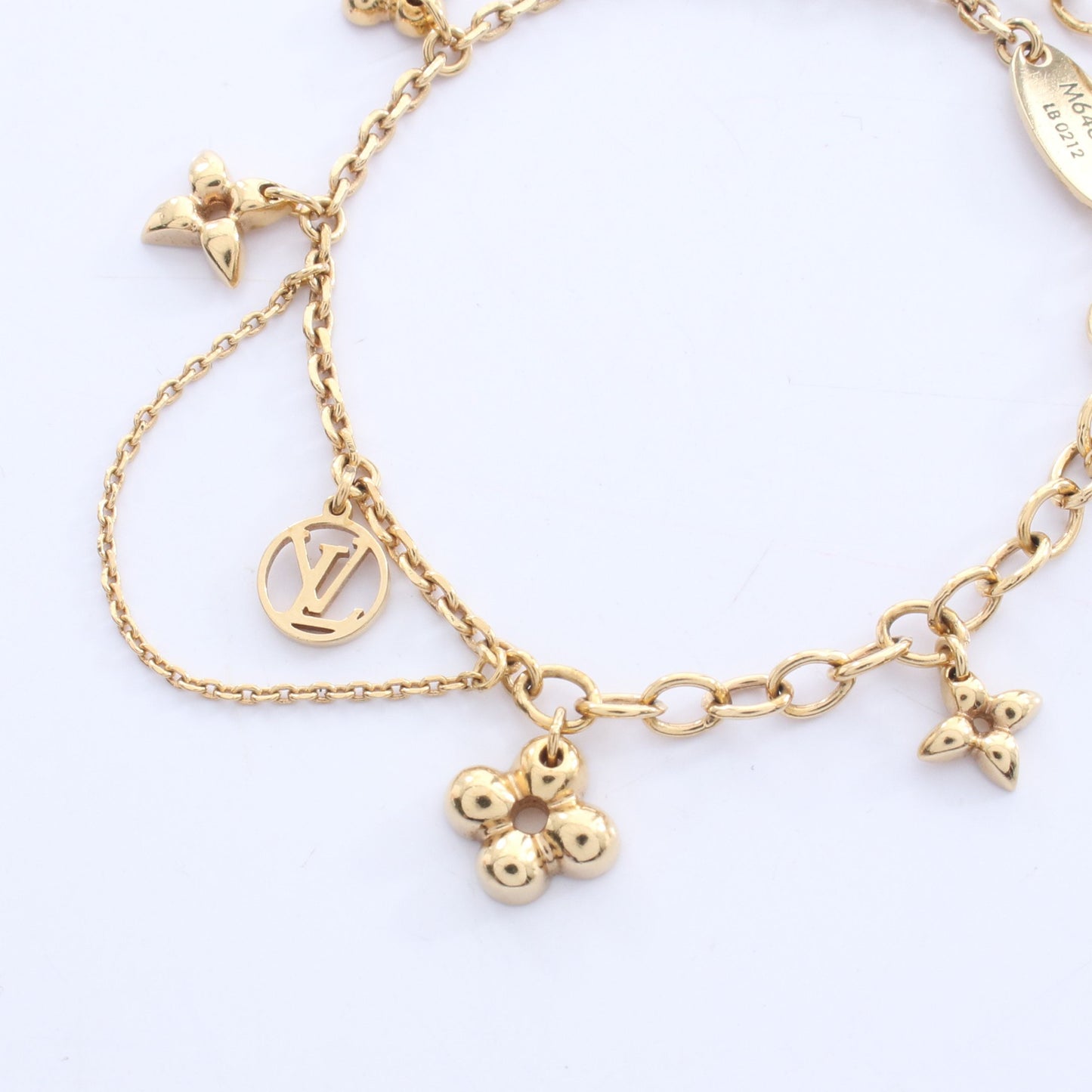 ブラスレ ブルーミング ブレスレット GP ゴールド ルイヴィトン アクセサリー LOUIS VUITTON