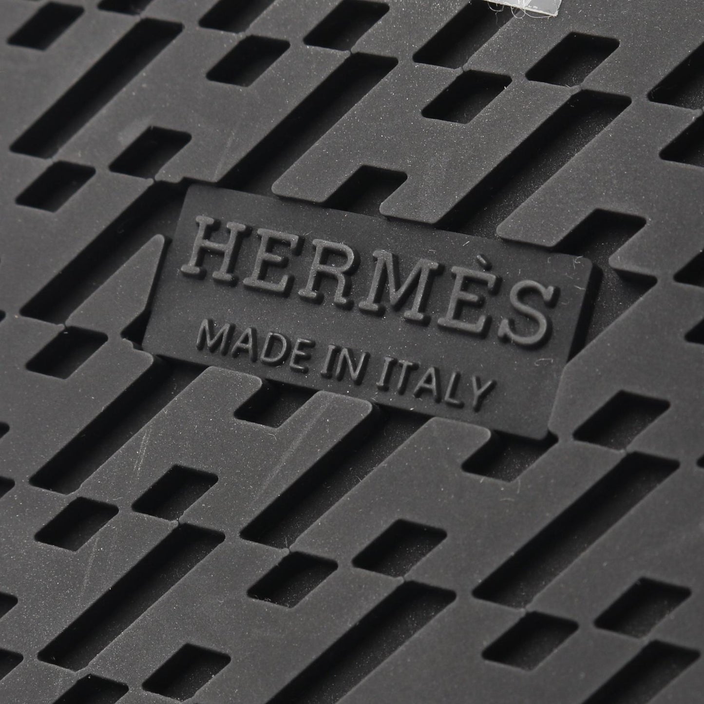 シプレ スライドサンダル レザー ファブリック ブラック エルメス シューズ HERMES