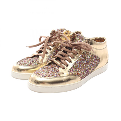 MIAMI グリッター スニーカー ファブリック ゴールド マルチカラー ジミーチュウ シューズ JIMMY CHOO