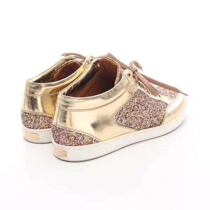 MIAMI グリッター スニーカー ファブリック ゴールド マルチカラー ジミーチュウ シューズ JIMMY CHOO