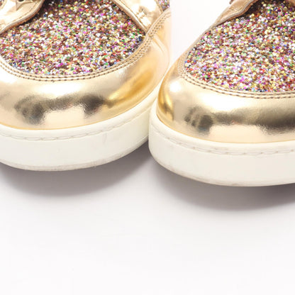 MIAMI グリッター スニーカー ファブリック ゴールド マルチカラー ジミーチュウ シューズ JIMMY CHOO