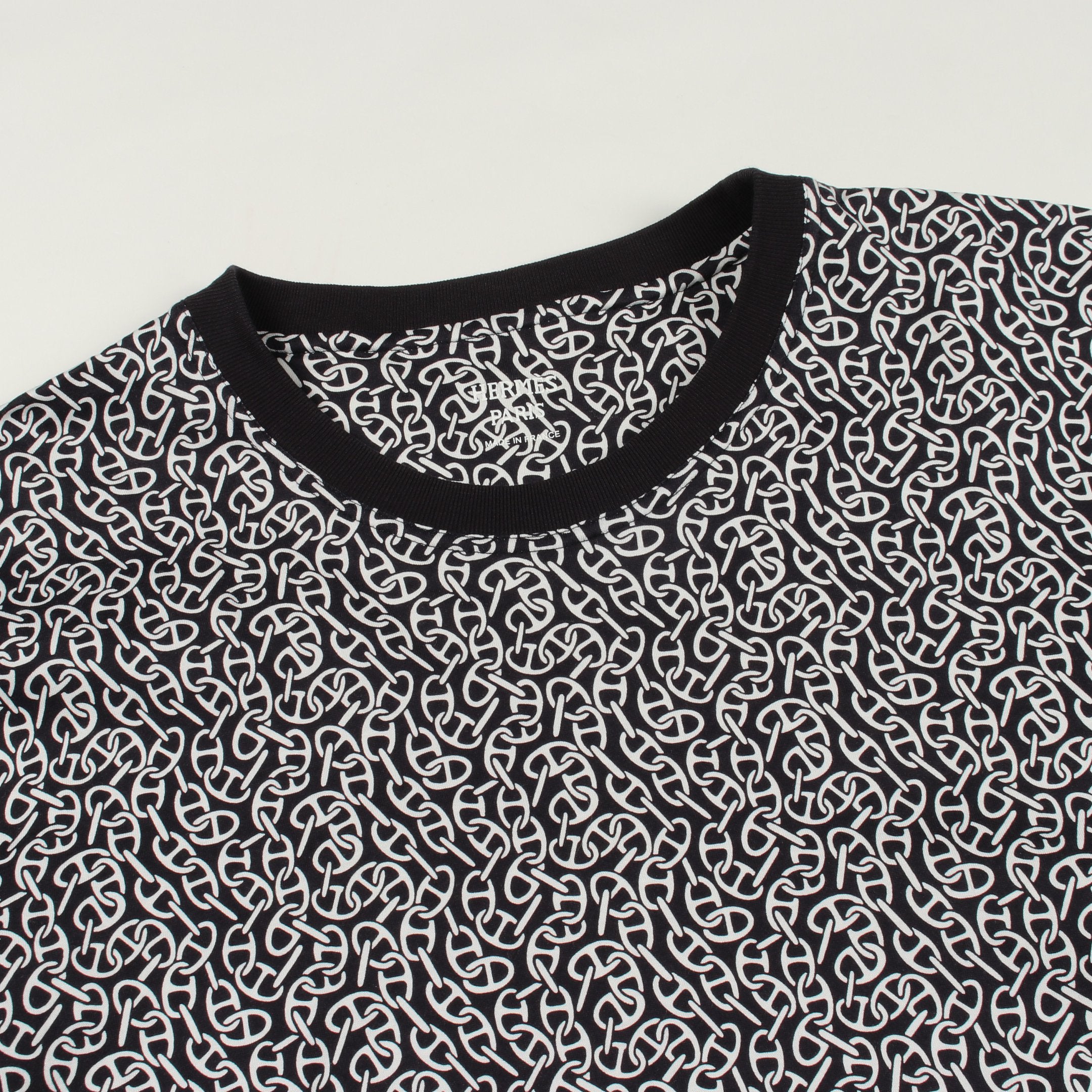 エルメス HERMES ナウサ シェーヌ NAOUSSA CHAINE 4E4649DB Tシャツ HERMES - エルメス HERMES ナウサ シェーヌ NAOUSSA CHAINE 4E4649DB T