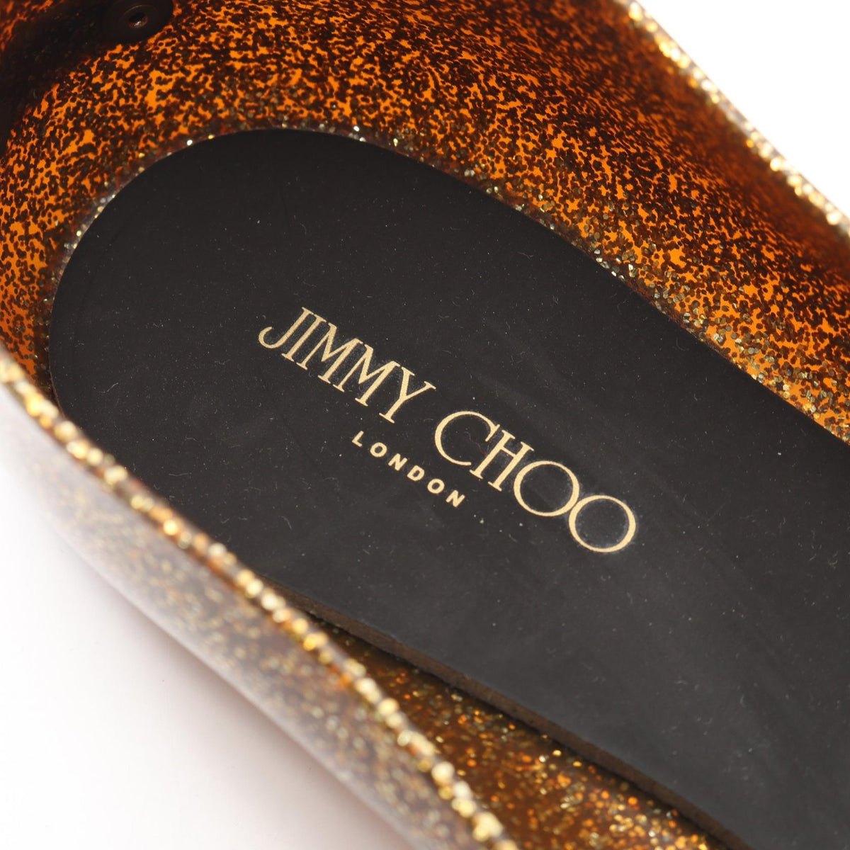 ラメ パンプス ラバー ゴールド ジミーチュウ シューズ JIMMY CHOO