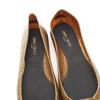 ラメ パンプス ラバー ゴールド ジミーチュウ シューズ JIMMY CHOO