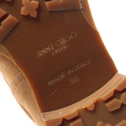 ニーハイ ブーツ スエード ベージュ ジミーチュウ シューズ JIMMY CHOO
