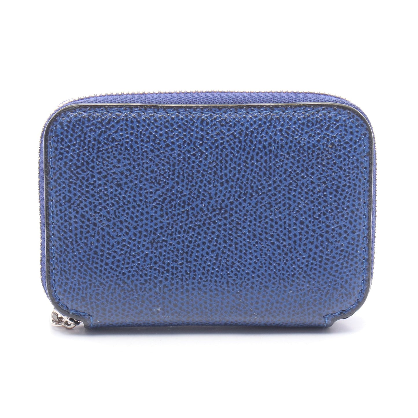 ZIP AROUND CARD HOLDER カードケース レザー ブルー ヴァレクストラ 財布・小物 Valextra