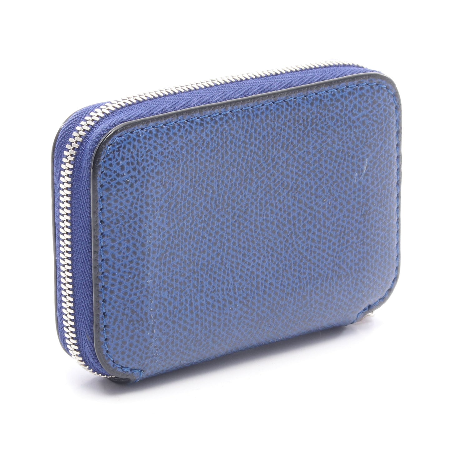 ZIP AROUND CARD HOLDER カードケース レザー ブルー ヴァレクストラ 財布・小物 Valextra