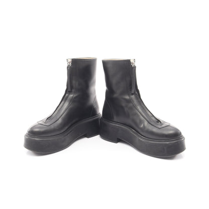 Zipped Boot ブーツ レザー ブラック ザロウ シューズ THE ROW