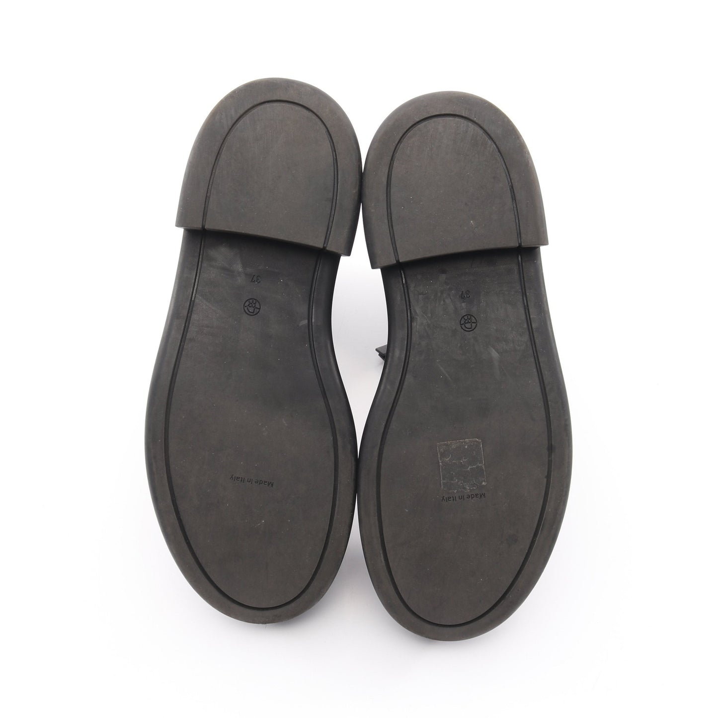 Zipped Boot ブーツ レザー ブラック ザロウ シューズ THE ROW