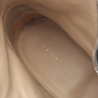 Zipped Boot ブーツ レザー ブラック ザロウ シューズ THE ROW