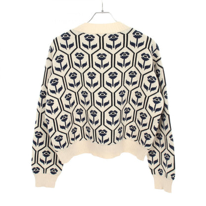 ODEON コットンジャカード ニット コットン アイボリー ネイビー マックスマーラウィークエンド トップス Max Mara Weekend