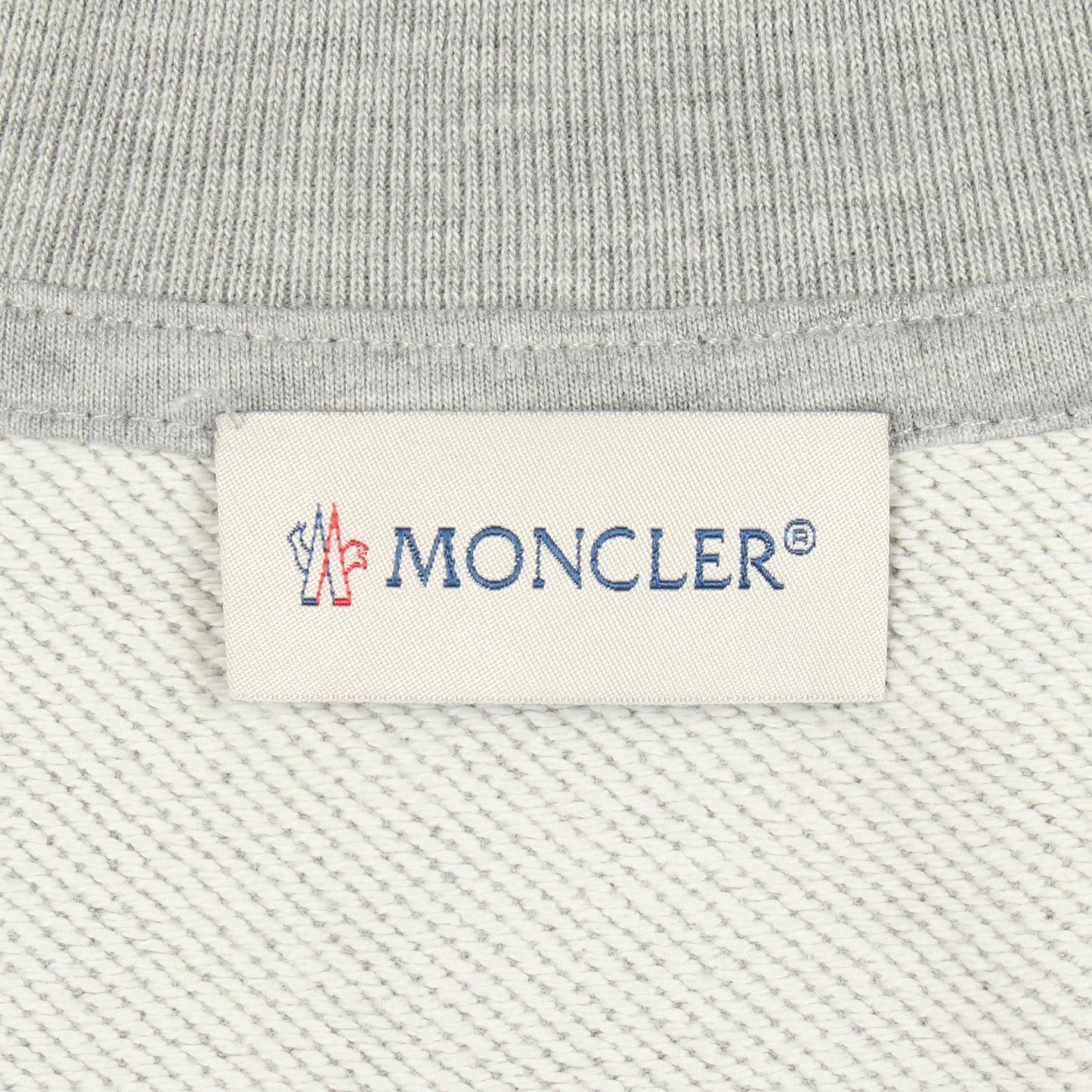 トリコロール トラックジャケット コットン グレー モンクレール アウター MONCLER